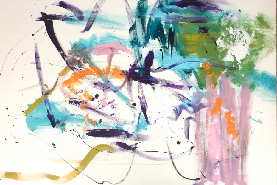 A Place to Go, 2021 Acrylic on Canvas 80 x 100 cm