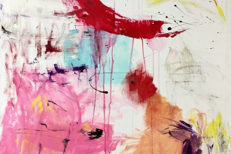 Die Gedanken sind frei, 2020 Acrylic on Canvas 80 x 100 cm