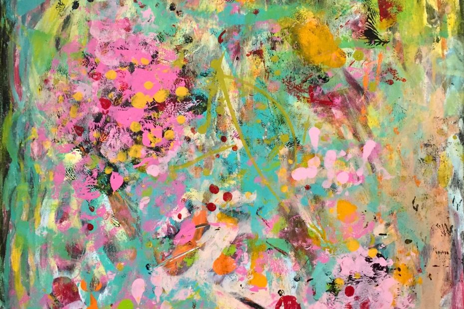 Hanami, 2019 80 x 80 cm