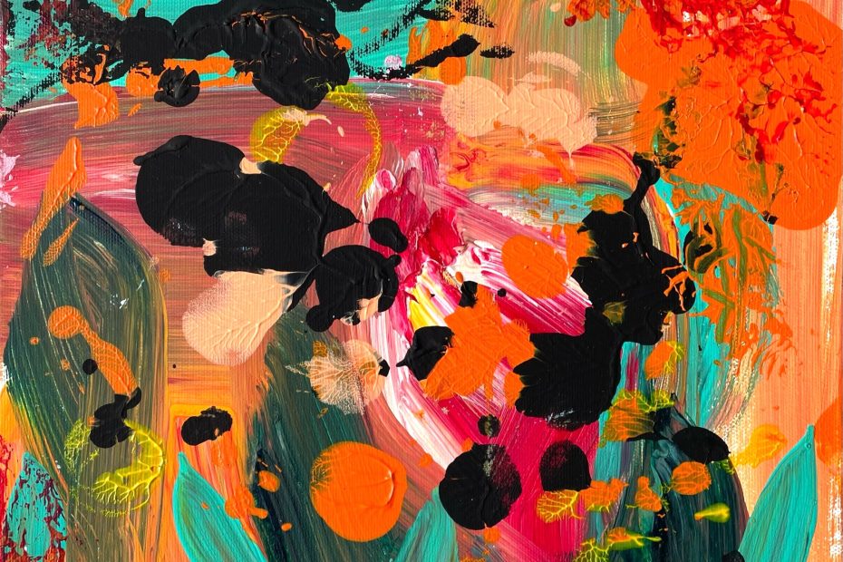 Heat Wave 2, 2022 Acrylic on Canvas 24 x 30 cm