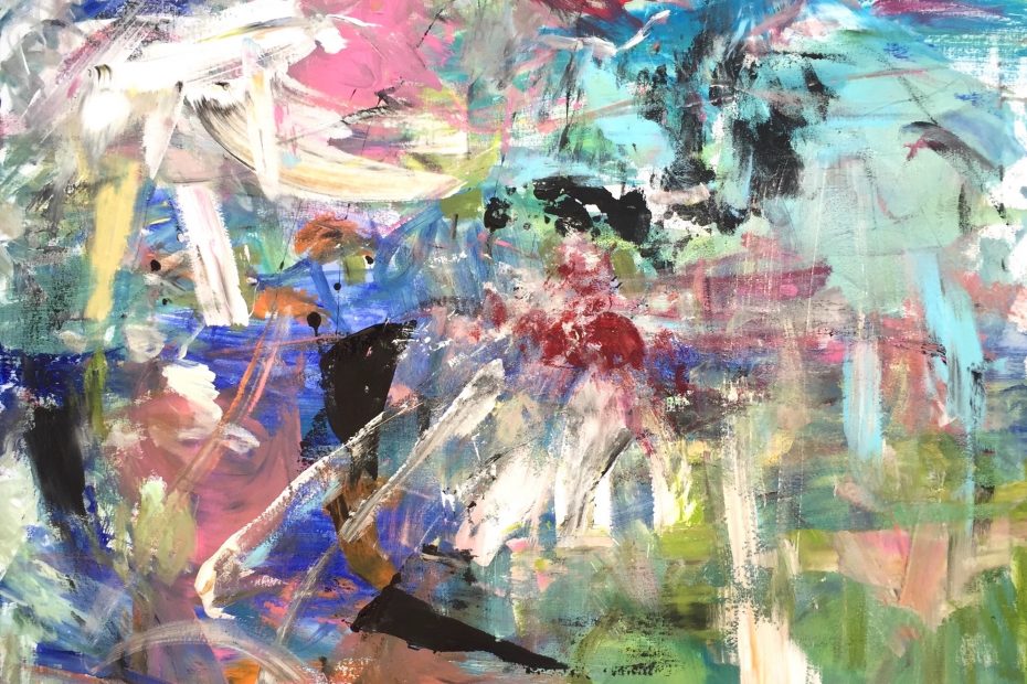 Invitation, 2021 Acrylic on Canvas 80 x 100 cm