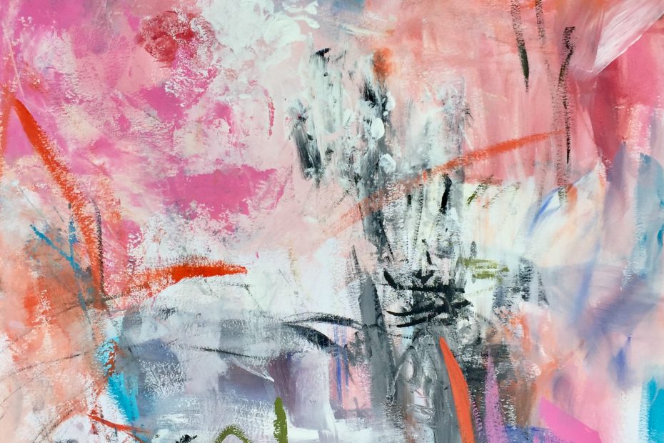 Ladylike, 2021 Acrylic on Paper 80 x 100 cm