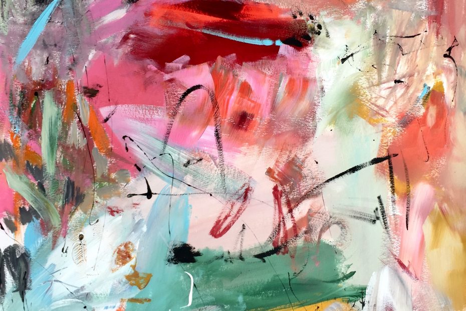 Let´s Go Together, 2021 Acrylic on Paper 80 x 100 cm