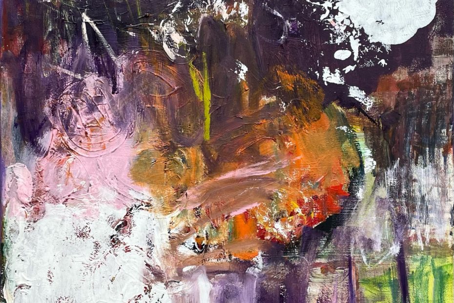 Li-la-la, 2021 Acrylic on Canvas 60 x 80 cm