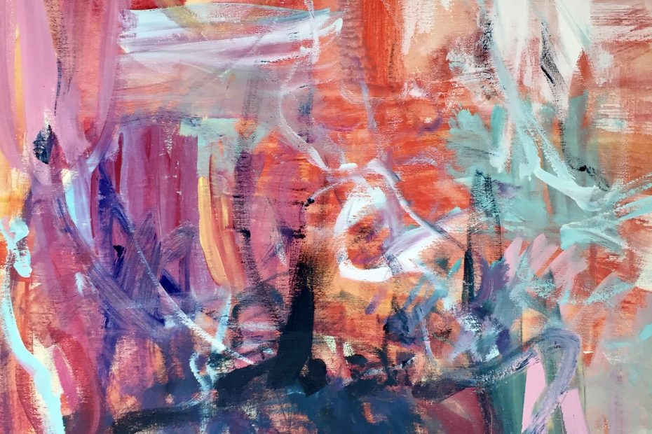 On the Road, 2020 Acrylic on Canvas 60 x 90 cm