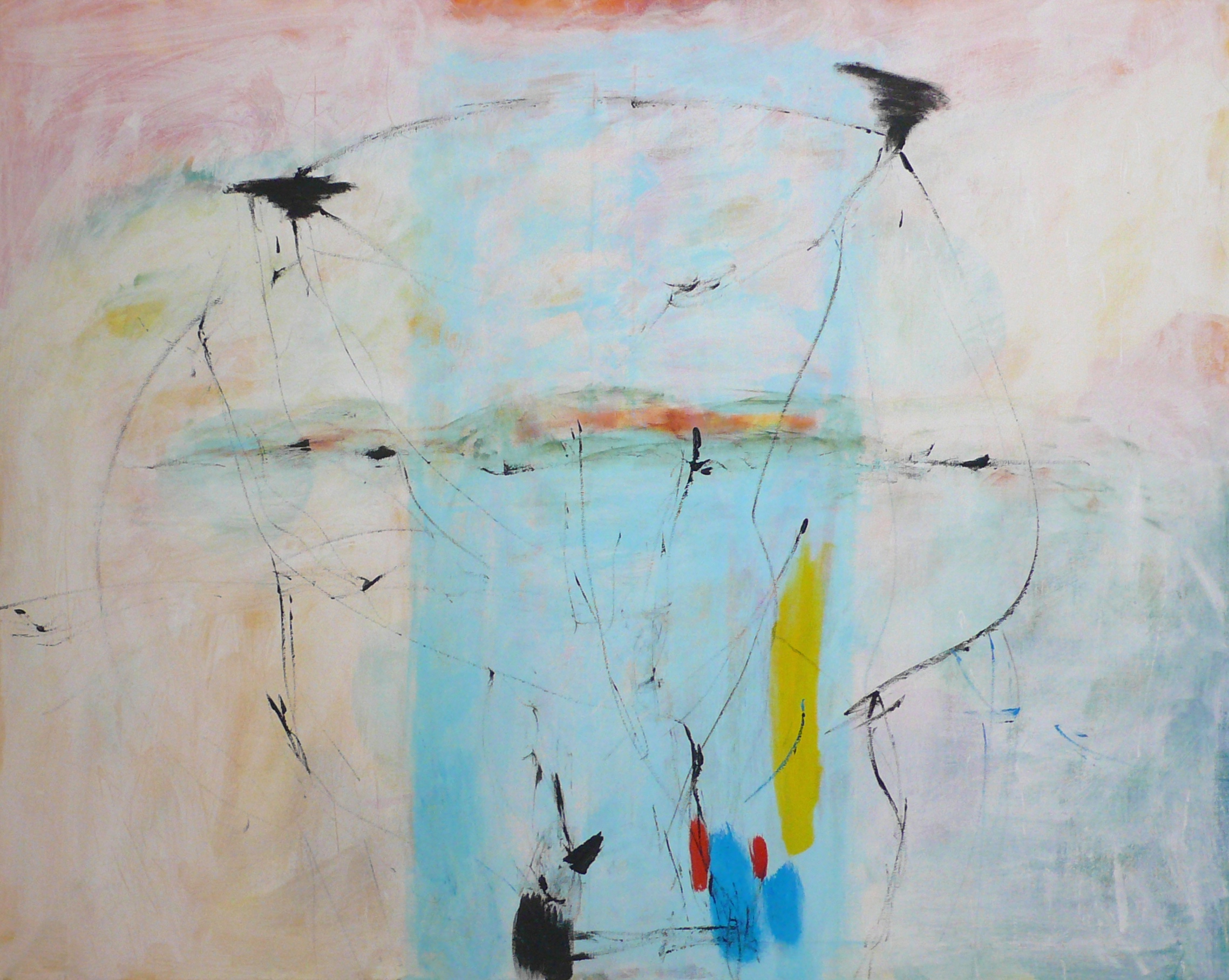 Out of the Blue, 2014 80 x 100 cm