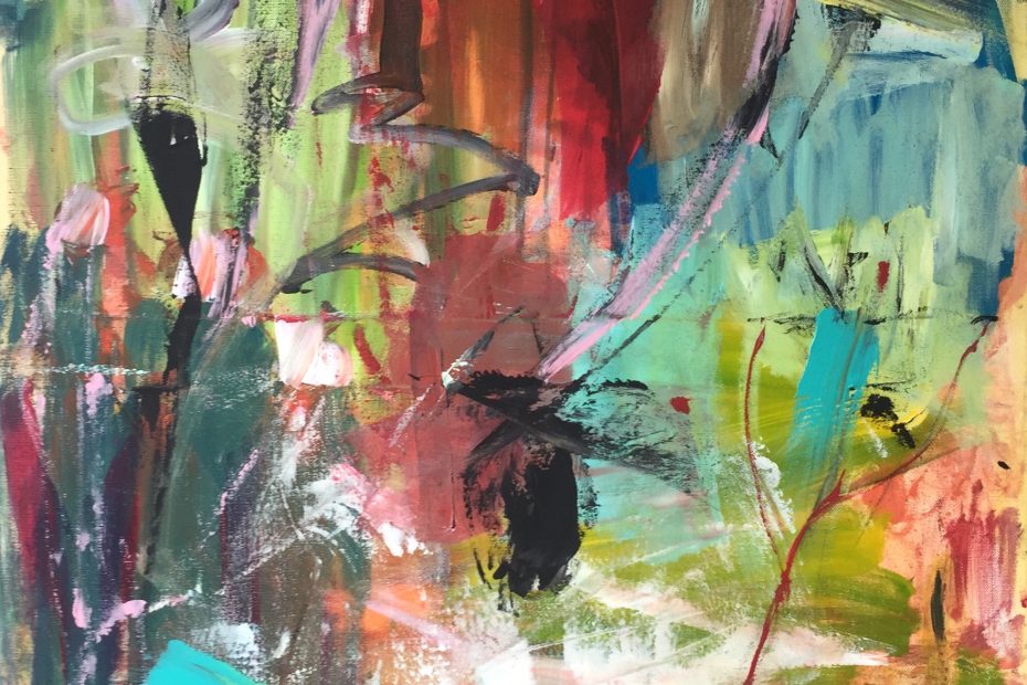 Schön war´s, 2020 Acrylic on Canvas 60 x 80 cm