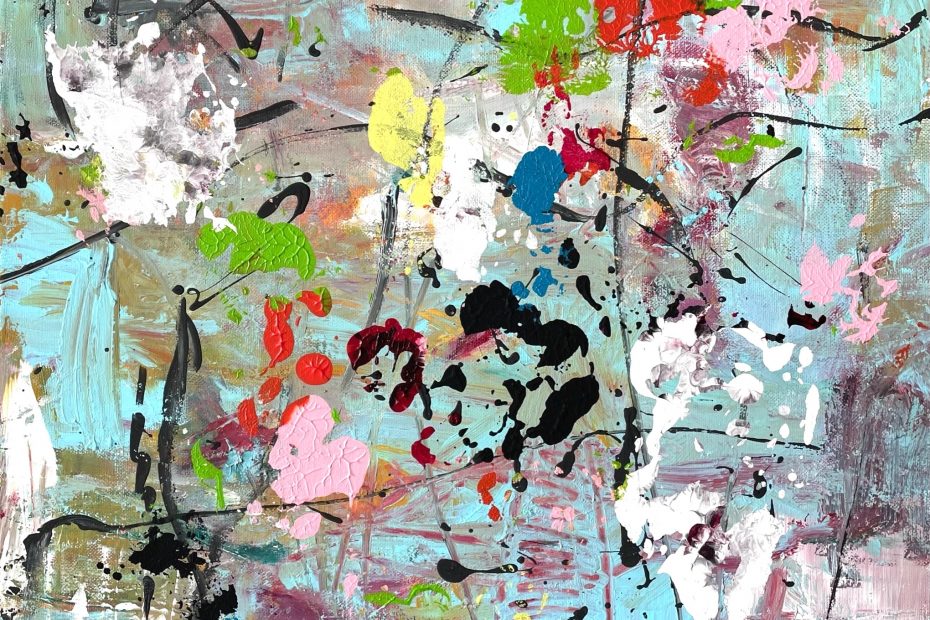 Season in the Sun, 2022 Acrylic on Canvas 50 x 50 cm