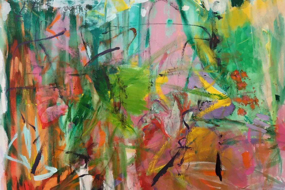 She is not a Stranger, 2019 80 x 80 cm