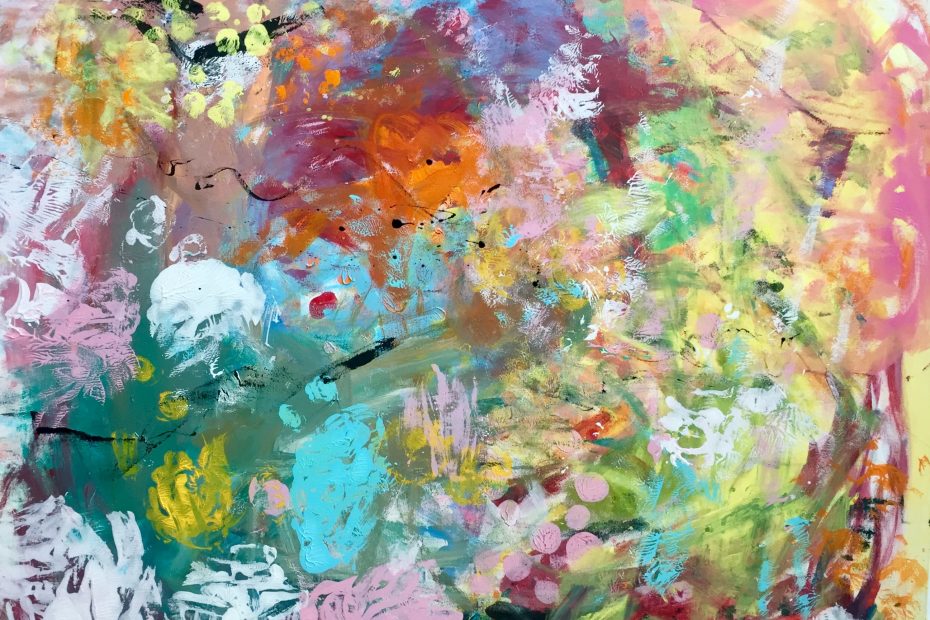 Summer Mood, 2021 Acrylic on Canvas 80 x 100 cm