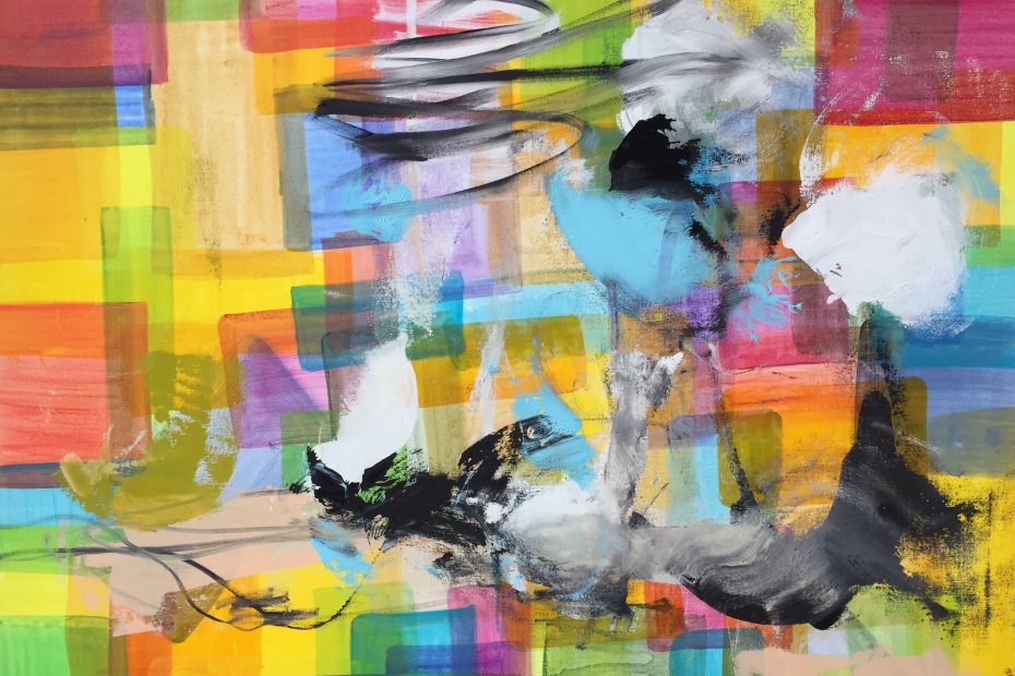 Variation 1, 2020 Acrylic on Canvas 80 x 100 cm 