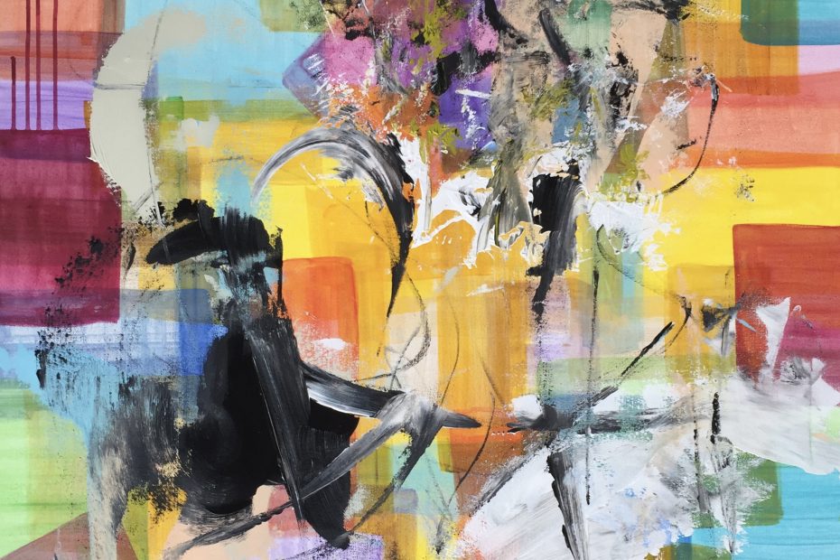 Variation 2, 2020 Acrylic on Canvas 80 x 100 cm