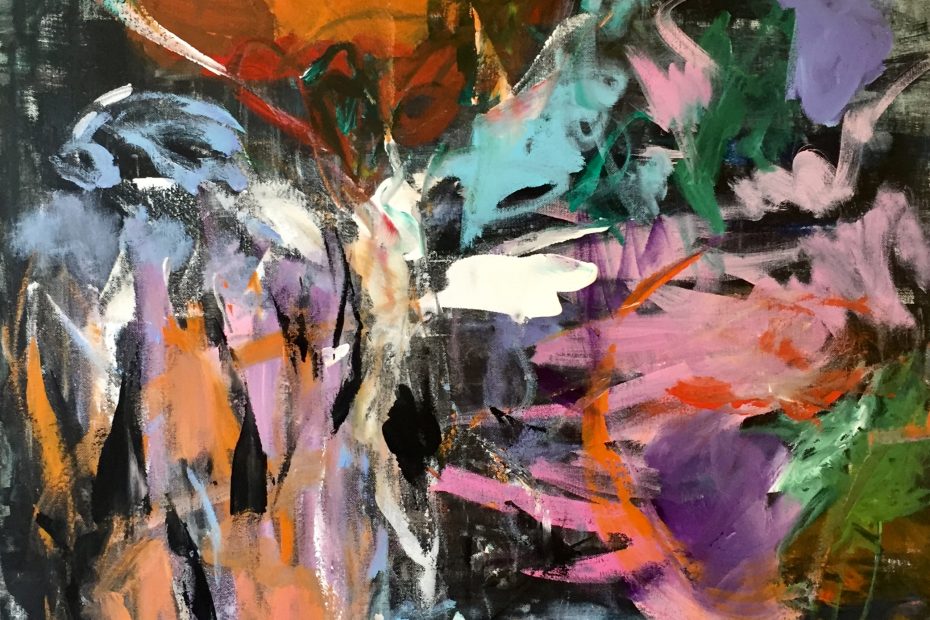 When the Night Falls, 2021 Acrylic on Canvas 80 x 100 cm