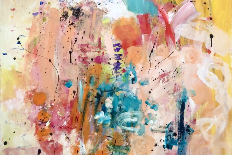 Sommertraum, Acrylic on Canvas, 100x100