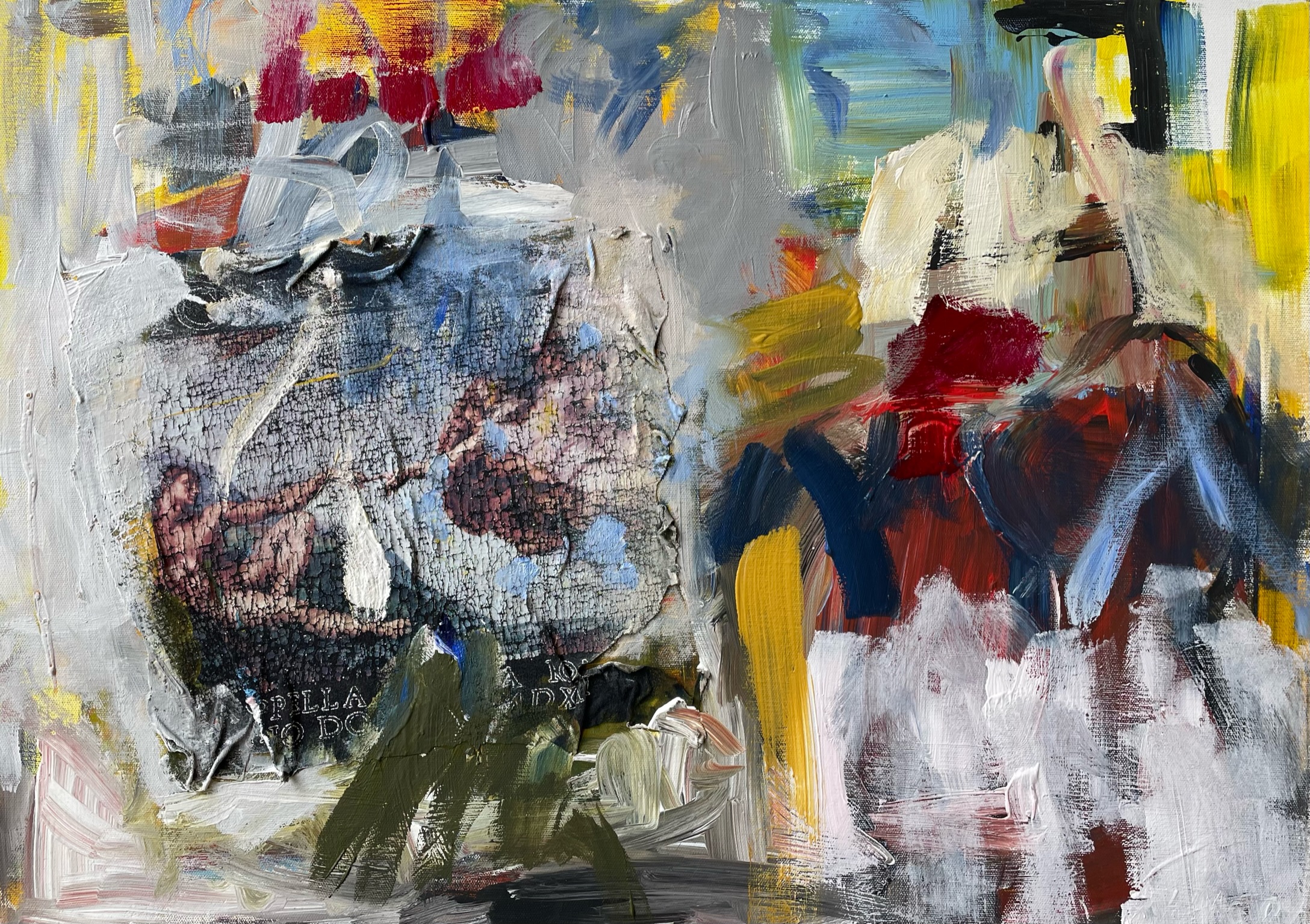 Hommage, 2022 Acrylic on Canvas 50 x 70 cm